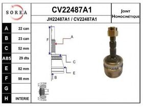 ШРУС EAI CV22487A1K