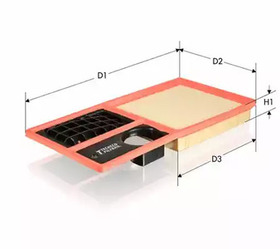 Воздушный фильтр Tecneco ar1001pm
