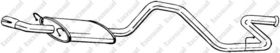 Глушник вихлопних газів кінцевий Bosal 284-081