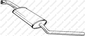 Средний глушитель выхлопных газов Bosal 281-465