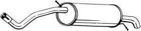 Глушник вихлопних газів кінцевий Bosal 278-999