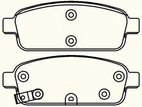 Тормозные колодки Comline CBP32024