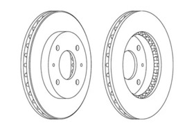 Тормозной диск Champion 561926ch