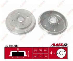 Тормозной барабан ABE C68015ABE