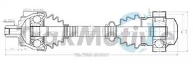 Полуось TrakMotive 300030