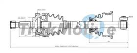 Полуось TrakMotive 300690