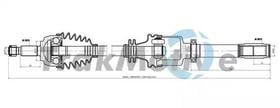 Полуось TrakMotive 300888