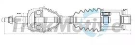 Полуось TrakMotive 301064