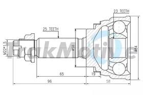 ШРУС TrakMotive 400207