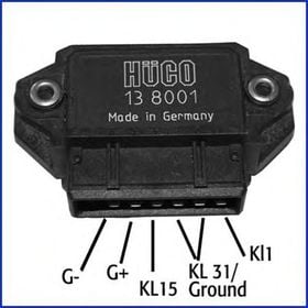 Коммутатор зажигания Hüco 138001