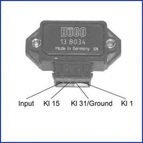 Коммутатор зажигания Hüco 138034