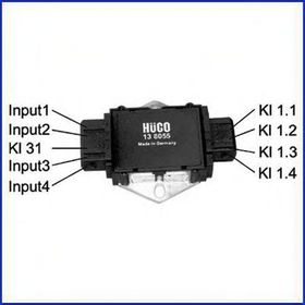 Коммутатор зажигания Hüco 138055