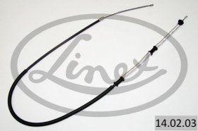 Трос ручного гальма Linex 140203