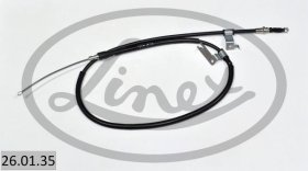 Трос ручного гальма Linex 260135