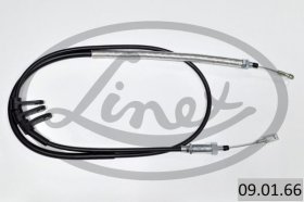 Трос ручного тормоза Linex 090166