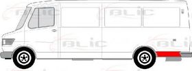 Крило заднє BLIC 6504-03-3545605P