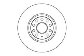Тормозной диск Motaquip lvbd1103