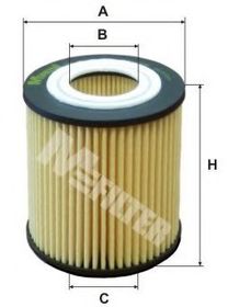 Оливний фільтр MFilter TE 4006