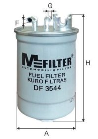 Топливный фильтр MFilter df3544