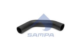 Патрубок радиатора системы охлаждения двигателя Sampa 021.455