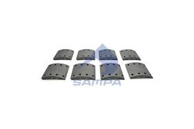 Накладки барабанних гальмівних колодок Sampa 096.629