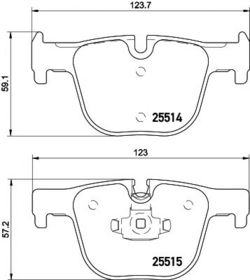 Гальмівні колодки Hella Pagid 8DB 355 019-781