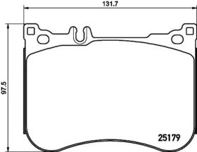 Гальмівні колодки Hella Pagid 8DB 355 021-211