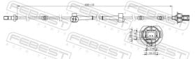 Датчик ABS Febest 03606009