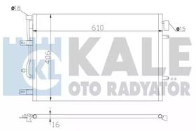 Радиатор кондиционера Kale Oto Radyatör 342410