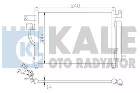 Радиатор кондиционера Kale Oto Radyatör 391400