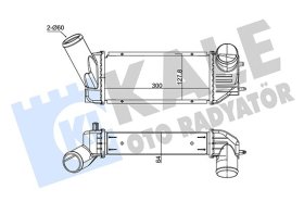 Интеркулер Kale Oto Radyatör 352490