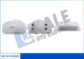 Оливний радіатор двигуна Kale Oto Radyatör 344655