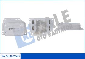 Оливний радіатор двигуна Kale Oto Radyatör 353415