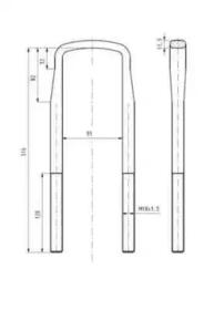 Скоба ресори S-TR STR-50209