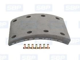 Накладки барабанных тормозных колодок SBP 07-L19283-N00
