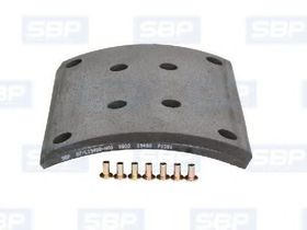 Накладки барабанных тормозных колодок SBP 07-L19488-N00