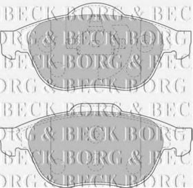 Тормозные колодки Borg & Beck BBP1731
