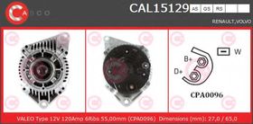 Генератор Casco CAL15129AS