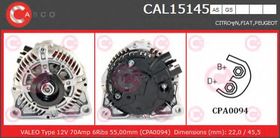 Генератор Casco CAL15145AS
