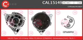 Генератор Casco CAL15149AS