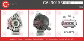 Генератор Casco CAL30153AS