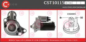 Стартер Casco CST10115AS