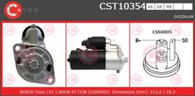 Стартер Casco CST10354AS