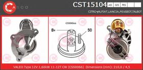 Стартер Casco CST15104AS