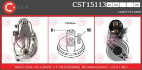 Стартер Casco CST15113AS