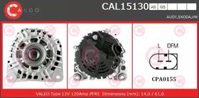 Генератор Casco cal15130as