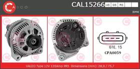 Генератор Casco cal15266as
