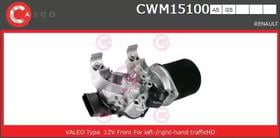 Двигун склоочисника Casco CWM15100AS