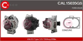Генератор Casco cal15035gs
