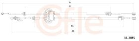 Трос переключения КПП Cofle 11.3885